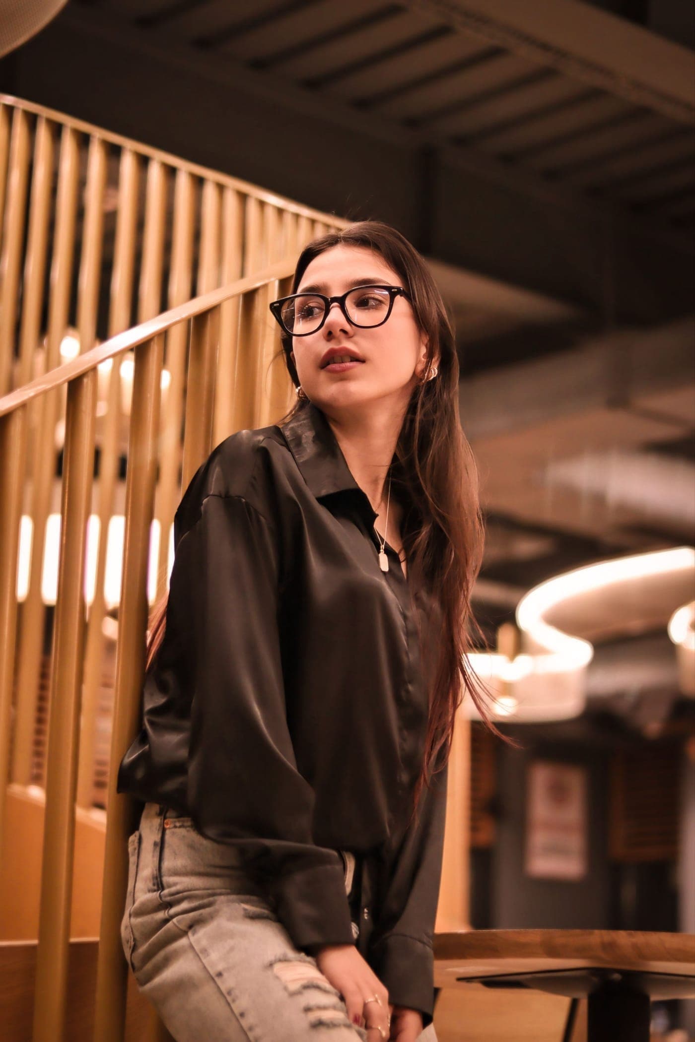 Black Cami Shirt