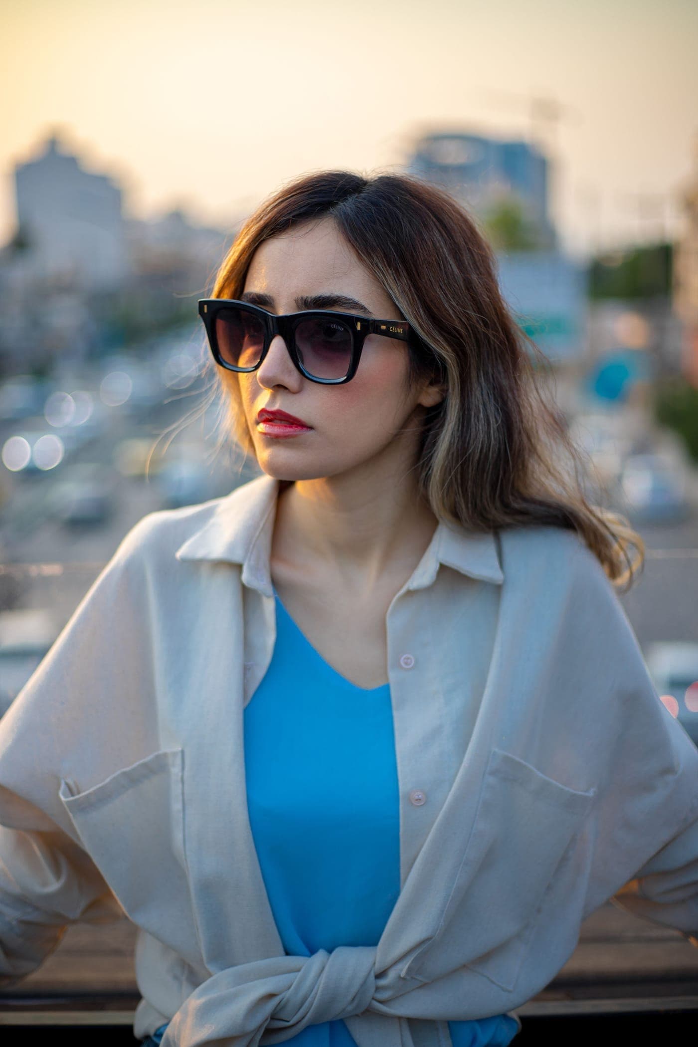 Black Wayfarer Sunglasses