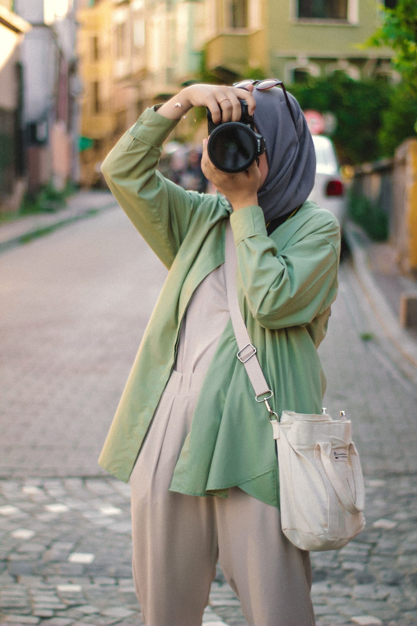 Tailored Shirt with Flared Cuffs